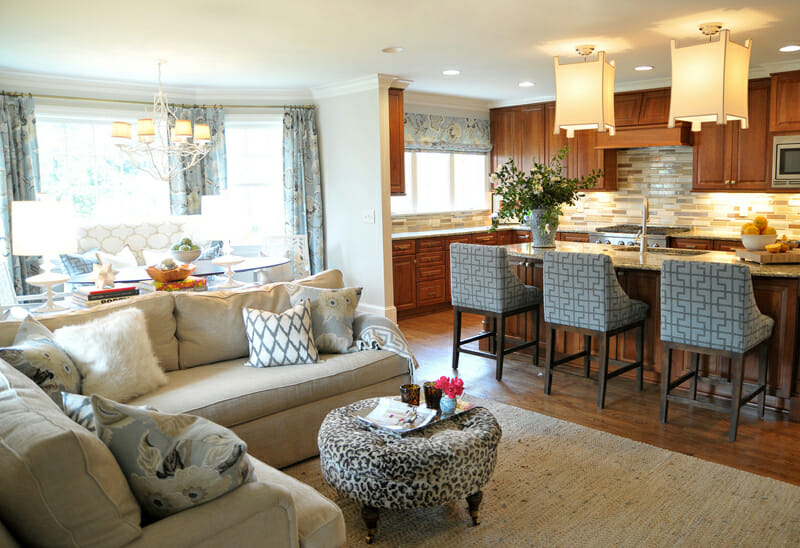 How To: Open Concept Kitchen and Living Room Décor - Modernize