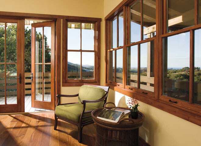 What are the benefits of using recycled windows?