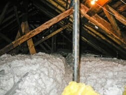 A well-insulated attic. Photo by BillSmith_03303. Creative Commons Attribution 2.0.