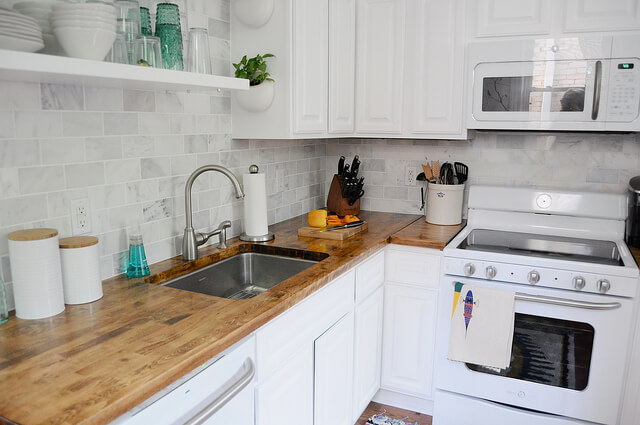 Gorgeous kitchen remodel by Emily May. Creative Commons Attribution 2.0.