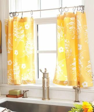 What A Difference Kitchen Curtains Make, Best Color Curtains For Kitchen