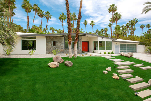 mid century modern home