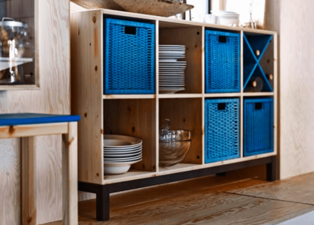 Ikea's Nornas sideboard provides an alternative to the much-loved Expedit/Kallax.