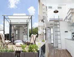 A compact prefab home for two