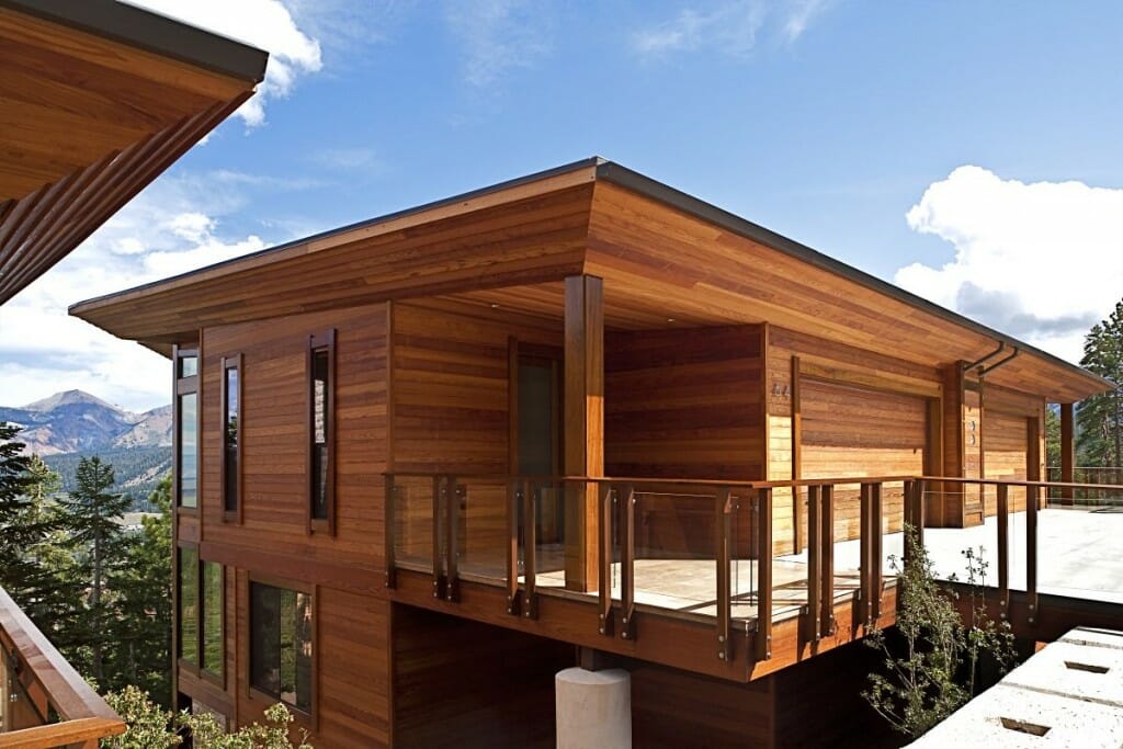 Engineered wood house - Image Source