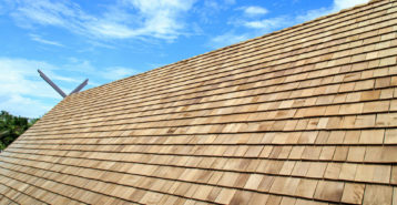 Cedar Shingle Wood Roofing