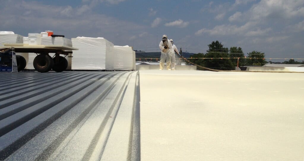 spray foam roofing