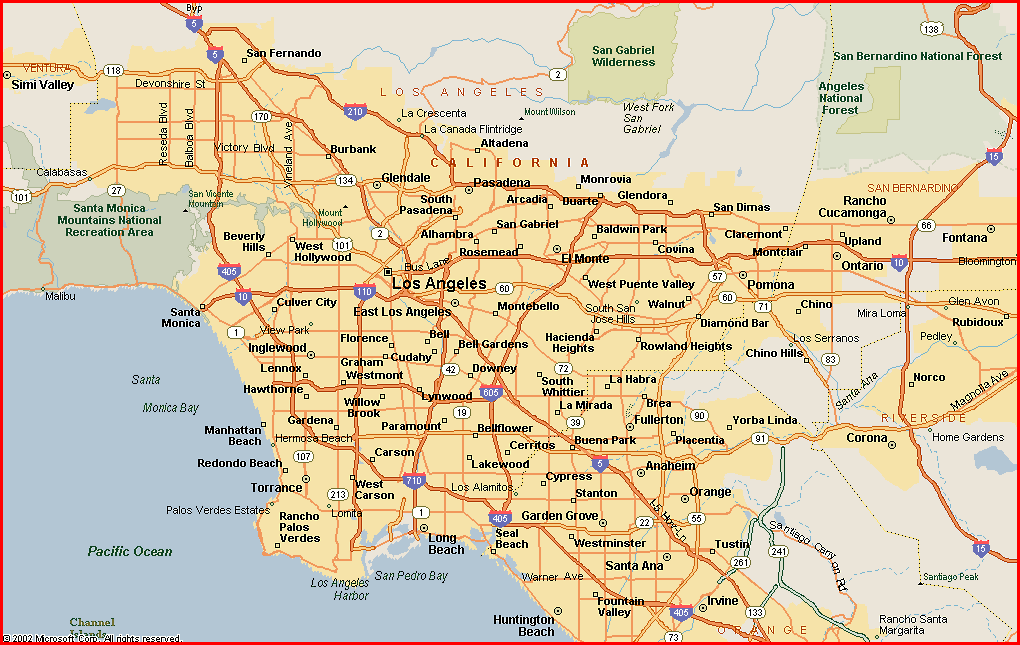 Map Of California Cities Beverly Hills Map Of California Cities Beverly Hills
