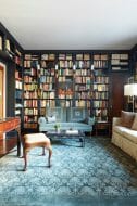 Comfortable home library