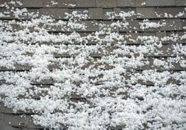 hail damage on roof