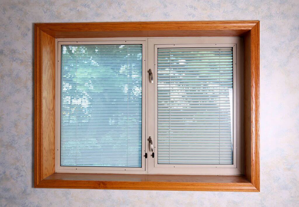 Are Windows With Integral Blinds Built, Double Pane Sliding Glass Door With Blinds
