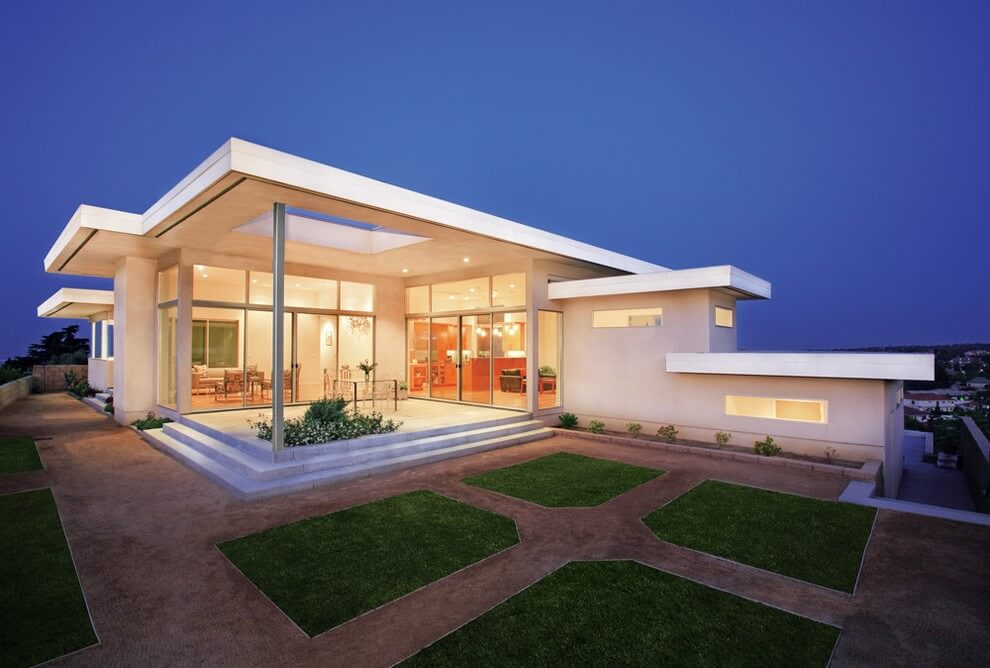 Flat Roof Modern House Designs