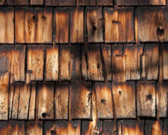 burned siding