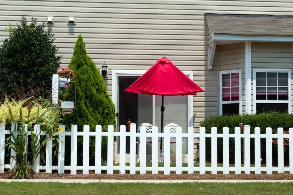home with vinyl siding