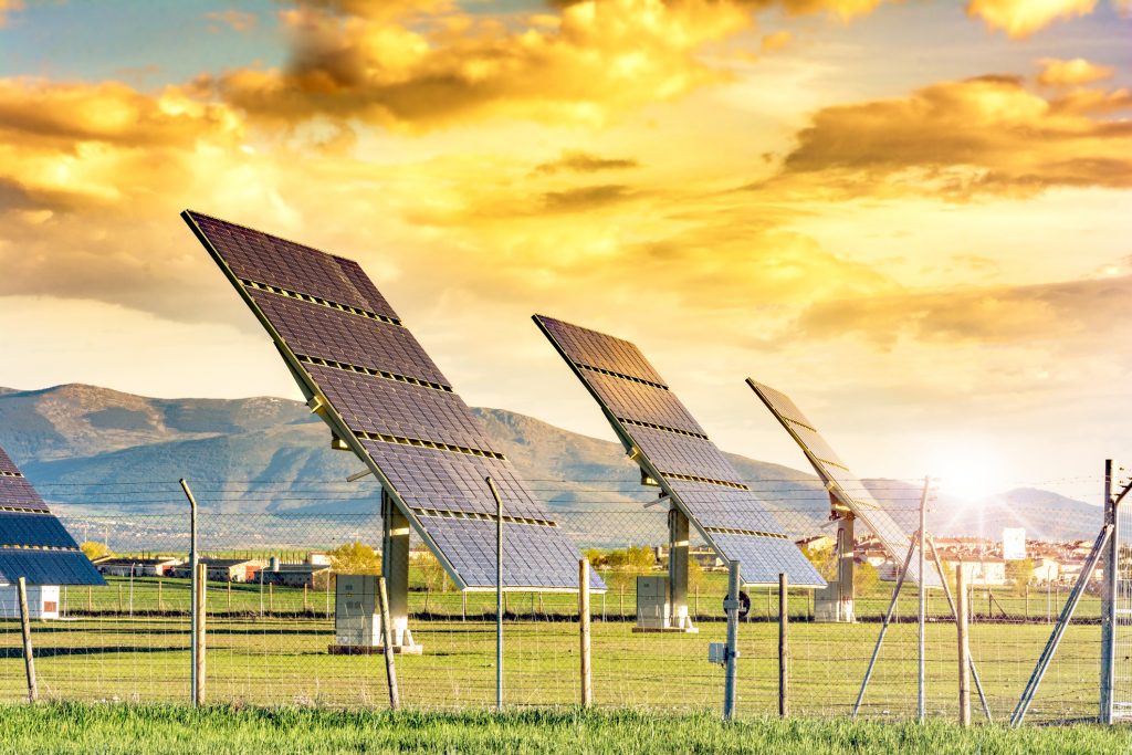 Ground mounted solar installation