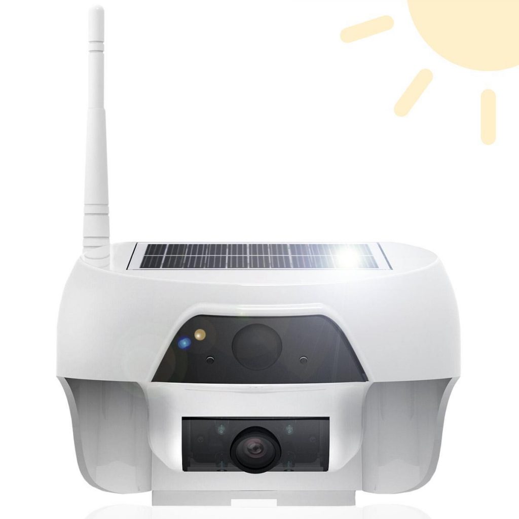 Solar-video-surveillance