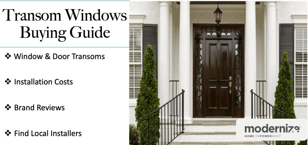 Transom Windows And Doors 2020 Price Guide Modernize