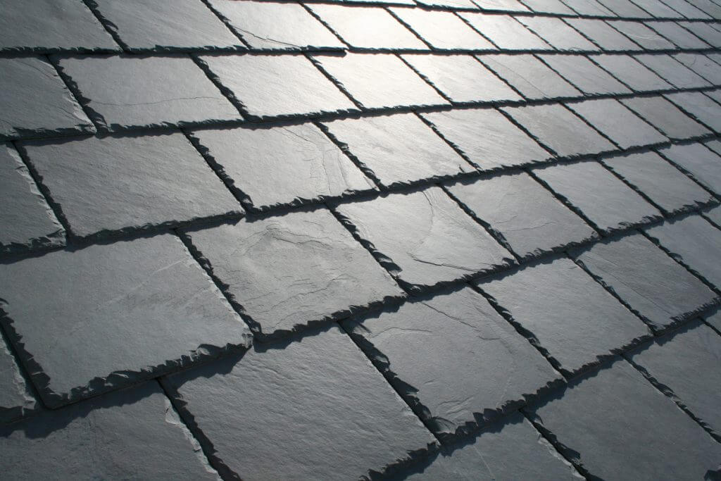 asphalt synthetic slate roof