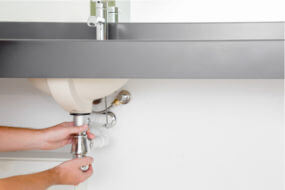 bathroom leak in sink
