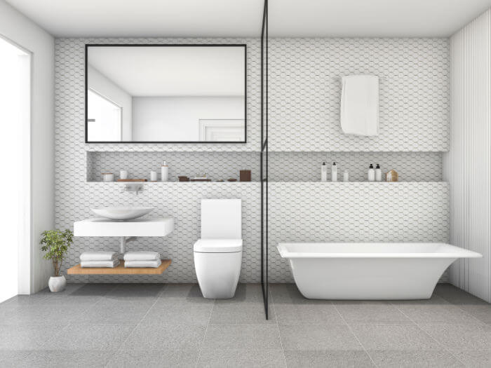 Top 6 Bathroom Tile Trends In 2022, Bathroom Tile Colors 2021