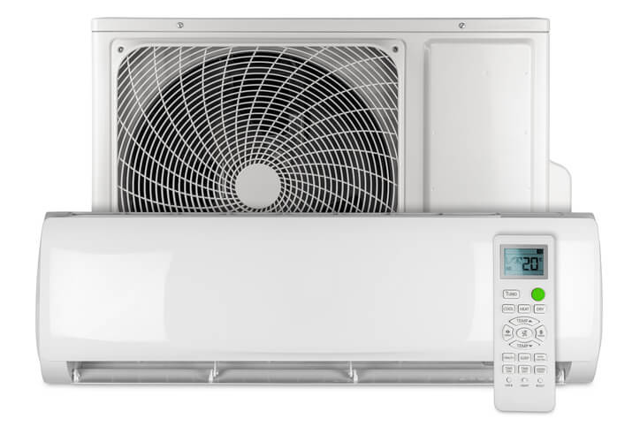 Set of air conditioner ac inverter heat pump mini split system