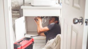 bathroom plumbing