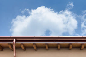 copper gutters