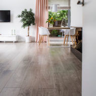 vinyl flooring in living room