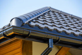zinc rain gutters
