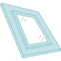 skylight window visual illustration