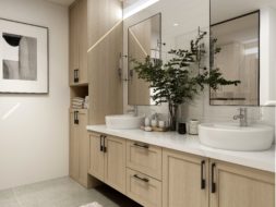 inset style bathroom cabinets