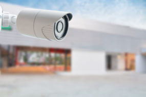 Backyard security camera