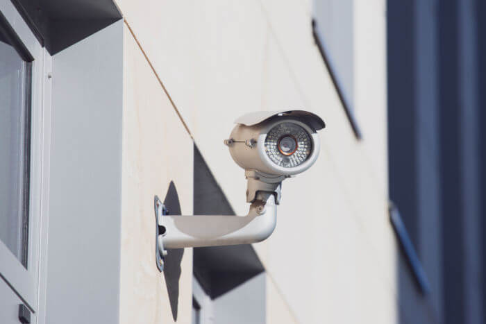 Outdoor home security camera