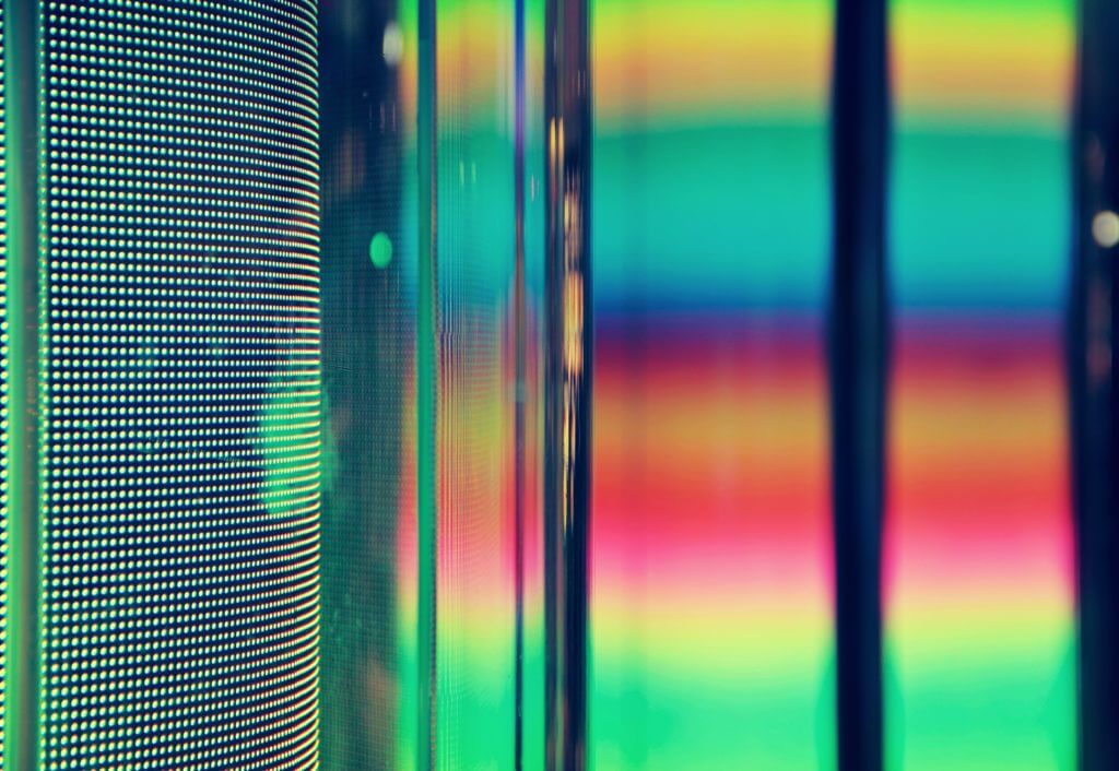 LED glass