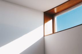 Narrow house window