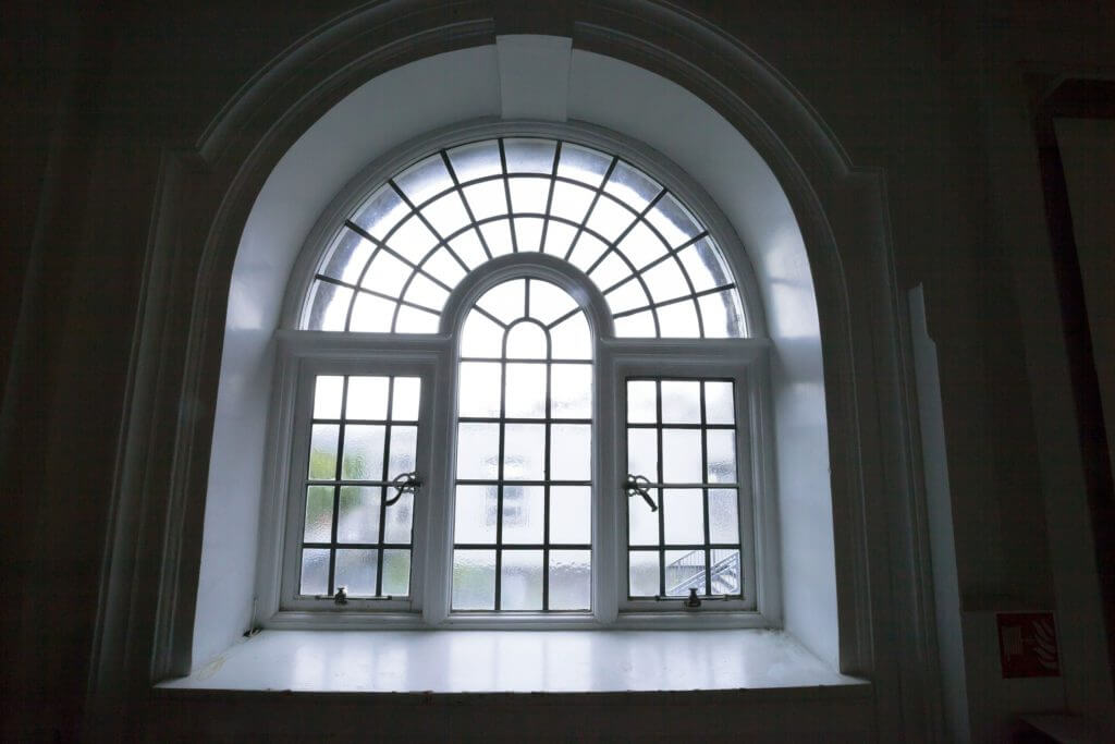 arched window