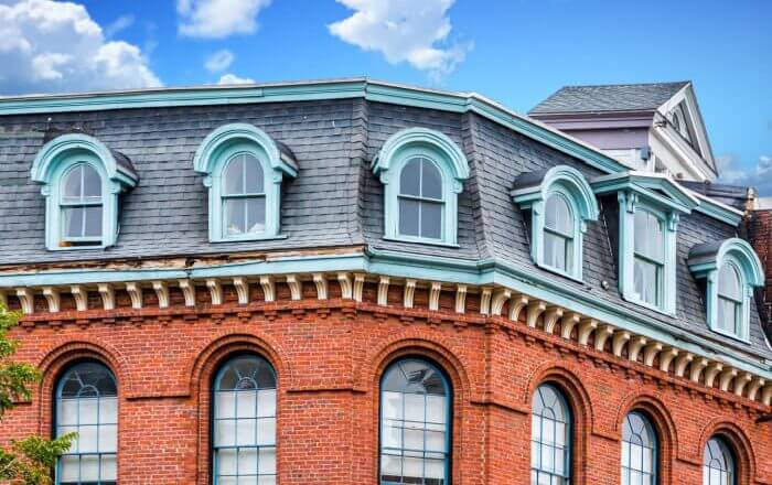 mansard roof