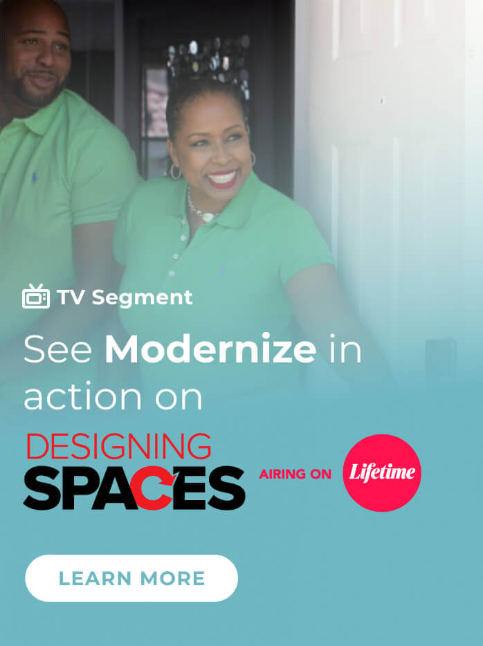 See Modernize in action on Designng Spaces