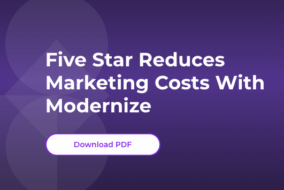 Five star reduces marketing costs