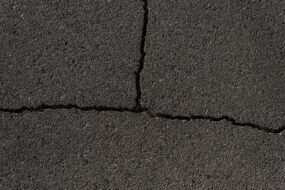 Cracks in concrete foundation