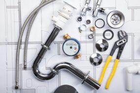 Image of a variety of plumbing tools