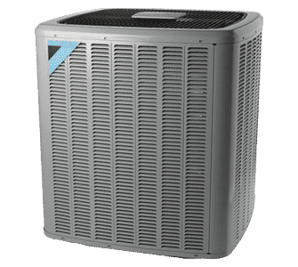 Sideview of the Daikin DX9VC