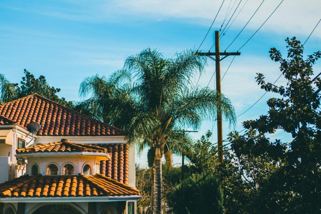 Roof in California