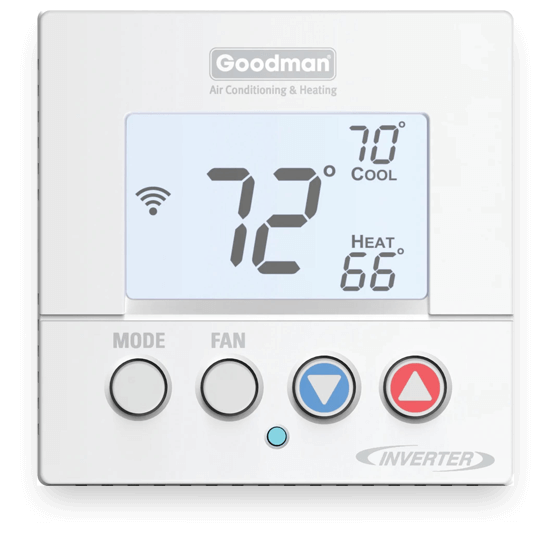Goodman inverter thermostat