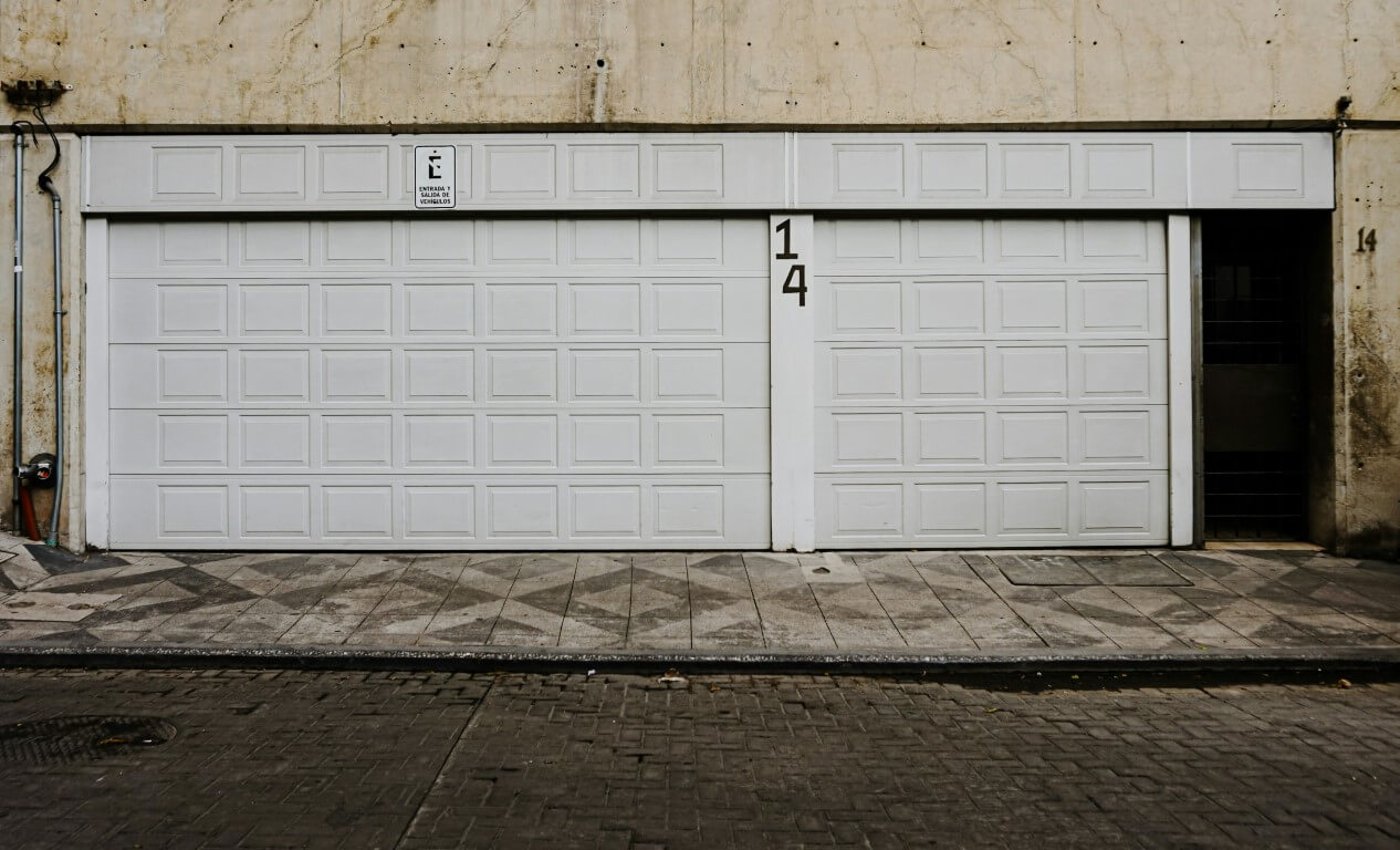 double and single sectional garage doors