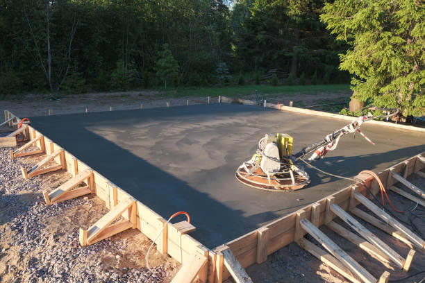 A new floating slab foundation 