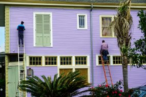 purple siding color