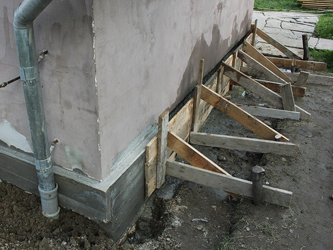 Image of foundation underpinning