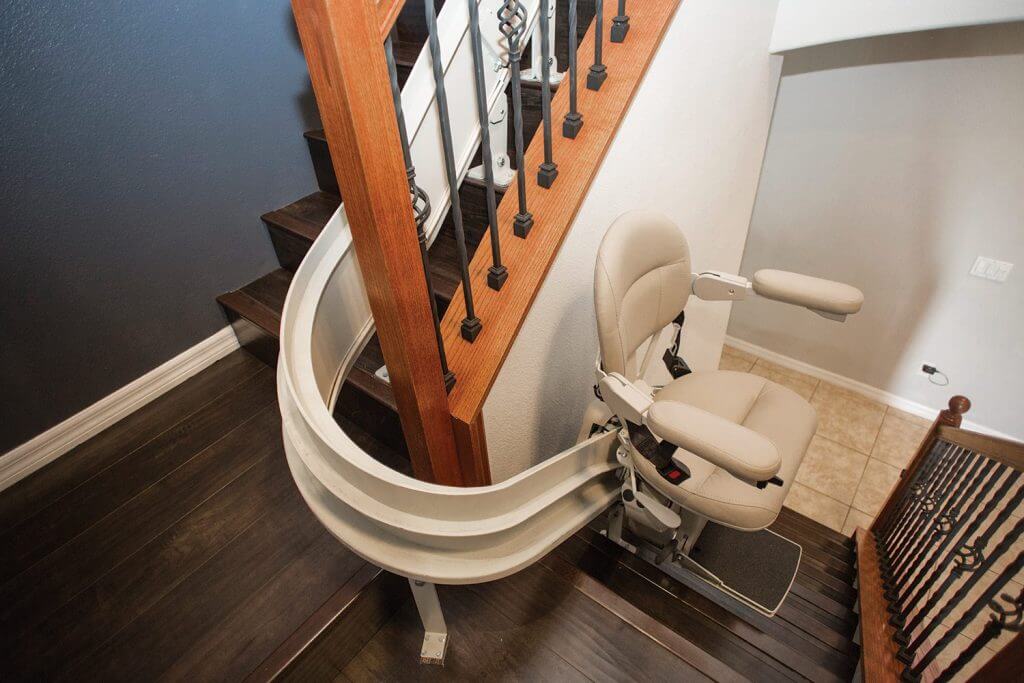 Bruno elite curved stairlift