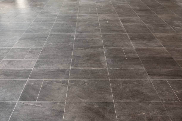 Luxury vinyl tile flooring